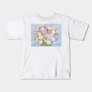 Peonies and Lilacs Kids T-Shirt